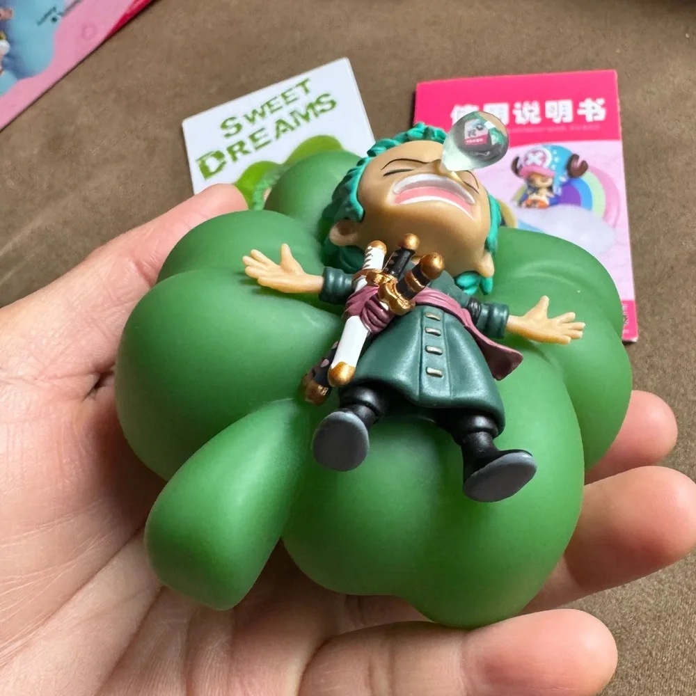 NEW One Piece Roronoa Zoro Night Light Figure Lamp Bedside LED Rechargeable